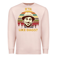 Pale Pink vintage the snatch d'ya like dags shirt  perfect gift for you and frie Premium Sweatshirt - lanVoArt