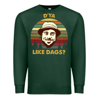 Sports Green vintage the snatch d'ya like dags shirt  perfect gift for you and frie Premium Sweatshirt - lanVoArt