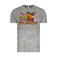 Just A Girl Who Loves Halloween Vintage Tee | Teevron