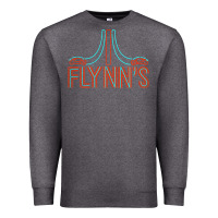 Charcoal Heather flynns place   tron   1980s Premium Sweatshirt - lanVoArt