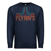 Navy flynns place   tron   1980s Premium Sweatshirt - lanVoArt