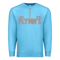 Ocean Blue flynns place   tron   1980s Premium Sweatshirt - lanVoArt