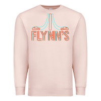 Pale Pink flynns place   tron   1980s Premium Sweatshirt - lanVoArt
