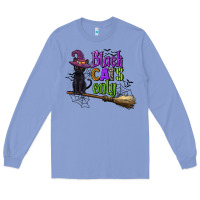 Colony Blue black cats only Long Sleeve Tee - CowGirlArtShop