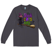 Smoke black cats only Long Sleeve Tee - CowGirlArtShop