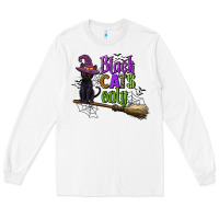 White black cats only Long Sleeve Tee - CowGirlArtShop