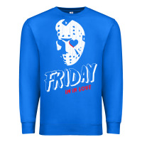True Royal friday the 13th friday i'm in love vintage style horror halloween t sh Premium Sweatshirt - lanVoArt