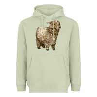 Matcha Angora Goat Heavyweight Hoodie - LillyAllenDesigns