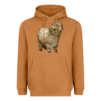 Meerkat Angora Goat Heavyweight Hoodie - LillyAllenDesigns