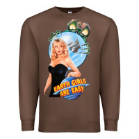 Chestnut not of this earth girls are easy mixup Premium Sweatshirt - lanVoArt