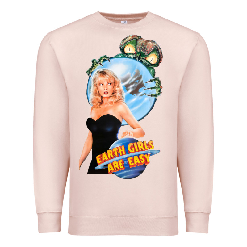 Not Of This Earth Girls Are Easy Mixup Premium Sweatshirt by lanVoArt | Teevron