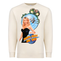 Sandshell not of this earth girls are easy mixup Premium Sweatshirt - lanVoArt