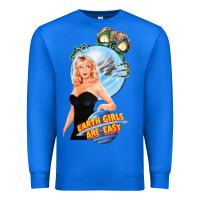 True Royal not of this earth girls are easy mixup Premium Sweatshirt - lanVoArt