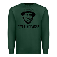Sports Green snatch   d'ya like dags. Premium Sweatshirt - lanVoArt