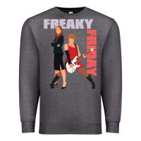 Charcoal Heather lindsay lohan freaky friday Premium Sweatshirt - lanVoArt
