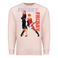 Pale Pink lindsay lohan freaky friday Premium Sweatshirt - lanVoArt