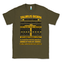 Army Green TAURUS FACTS Classic Tee - Bettercallsaul