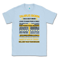 Dusty Blue TAURUS FACTS Classic Tee - Bettercallsaul