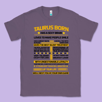 Taurus Facts Classic Tee Designed By Bettercallsaul