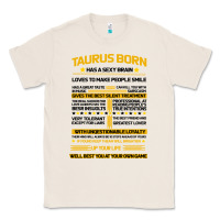 Natural TAURUS FACTS Classic Tee - Bettercallsaul