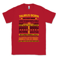 Red TAURUS FACTS Classic Tee - Bettercallsaul