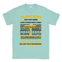 Seafoam TAURUS FACTS Classic Tee - Bettercallsaul