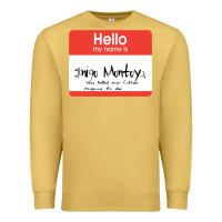 Antique Gold hello my name is inigo montoya [princess bride] Premium Sweatshirt - lanVoArt