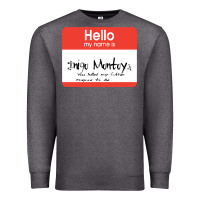 Charcoal Heather hello my name is inigo montoya [princess bride] Premium Sweatshirt - lanVoArt