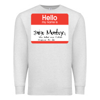 Oatmeal Heather hello my name is inigo montoya [princess bride] Premium Sweatshirt - lanVoArt