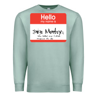 Seafoam hello my name is inigo montoya [princess bride] Premium Sweatshirt - lanVoArt