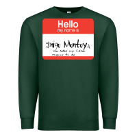 Sports Green hello my name is inigo montoya [princess bride] Premium Sweatshirt - lanVoArt