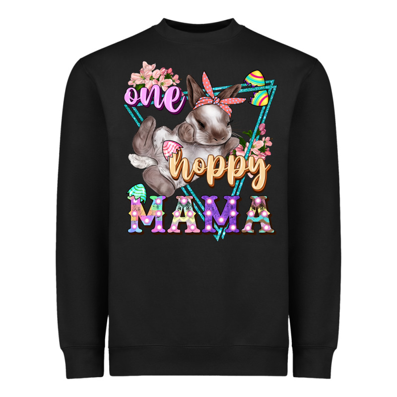 One Hoppy Mama Heavyweight Sweatshirt by FaDigitalArtStudio | Teevron