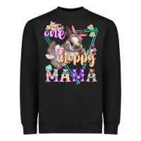 Black one hoppy mama Heavyweight Sweatshirt - FaDigitalArtStudio
