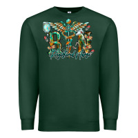 Sports Green registered nurse Premium Sweatshirt - RacoonDesign