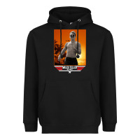 Rooster Topgun Retro Heavyweight Hoodie | Teevron