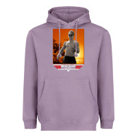 Lavender rooster topgun retro Heavyweight Hoodie - lanVoArt