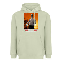 Matcha rooster topgun retro Heavyweight Hoodie - lanVoArt
