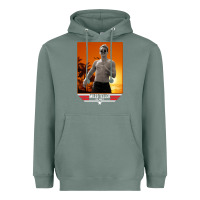 Sage rooster topgun retro Heavyweight Hoodie - lanVoArt