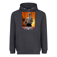 Smoke rooster topgun retro Heavyweight Hoodie - lanVoArt