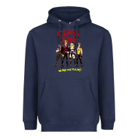 Navy class of 1984 (design 1) Heavyweight Hoodie - lanVoArt