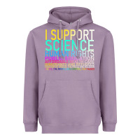 Lavender Hot Trend I Support Science Human Rights Public Education Heavyweight Hoodie - lanVoArt