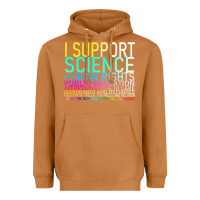 Meerkat Hot Trend I Support Science Human Rights Public Education Heavyweight Hoodie - lanVoArt