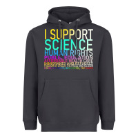 Smoke Hot Trend I Support Science Human Rights Public Education Heavyweight Hoodie - lanVoArt