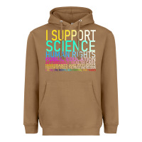 Toasted Coconut Hot Trend I Support Science Human Rights Public Education Heavyweight Hoodie - lanVoArt