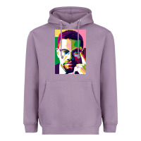 Lavender malcolm x Heavyweight Hoodie - lanVoArt