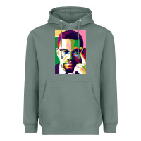 Sage malcolm x Heavyweight Hoodie - lanVoArt