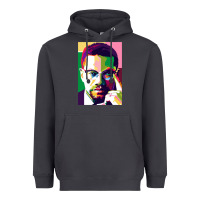 Smoke malcolm x Heavyweight Hoodie - lanVoArt