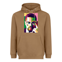 Toasted Coconut malcolm x Heavyweight Hoodie - lanVoArt