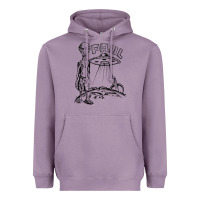 Lavender the alien paul Heavyweight Hoodie - lanVoArt