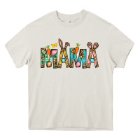 Cream Easter Mama Heavy Core Tee - BundleAndBundleShop
